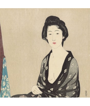 Femme en Kimono d'Été de Goyo Hashiguchi | Reproduction Fine Art de votre