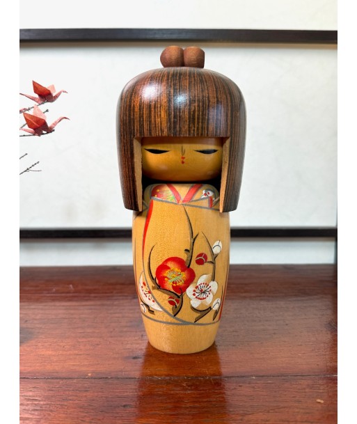 Kokeshi Créative Vintage de Tanaka Kojo | Rêve de Printemps les muscles