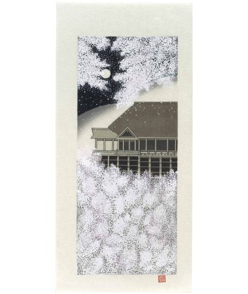 Estampe Japonaise de Teruhide Kato | Le Kiyomizu au Printemps sur le site 