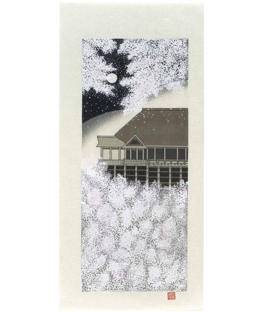 Estampe Japonaise de Teruhide Kato | Le Kiyomizu au Printemps sur le site 