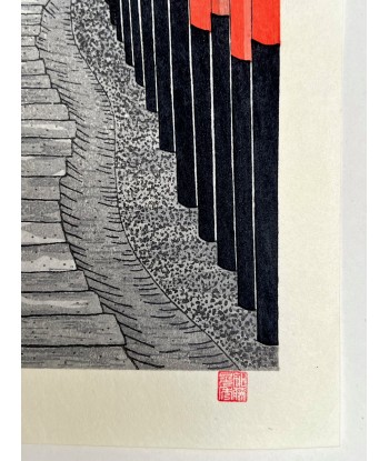 Estampe Japonaise de Teruhide Kato | Le Fushimi Inari Livraison rapide