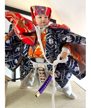 Poupée Japonaise Traditionnelle Ichimatsu | Benkei et sa cloche Comparez plus de prix