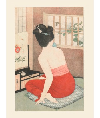 Rêverie, de Shinsui Ito | Reproduction Fine Art une grave pollution 