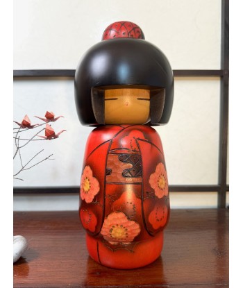 Kokeshi créative Vintage de Masae Fujikawa | Fleurs de cerisier est présent 