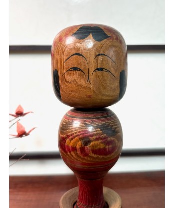 Kokeshi traditionnelle de Nagao Masayoshi | style Togatta - Yamiyo de France