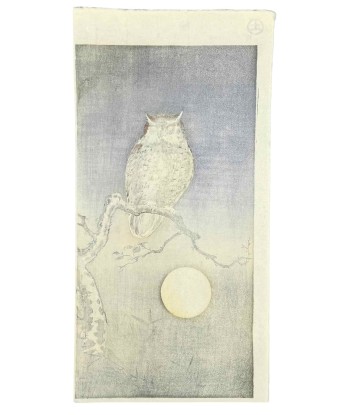 Estampe Japonaise de Koitsu Tsuchiya | Hibou acheter